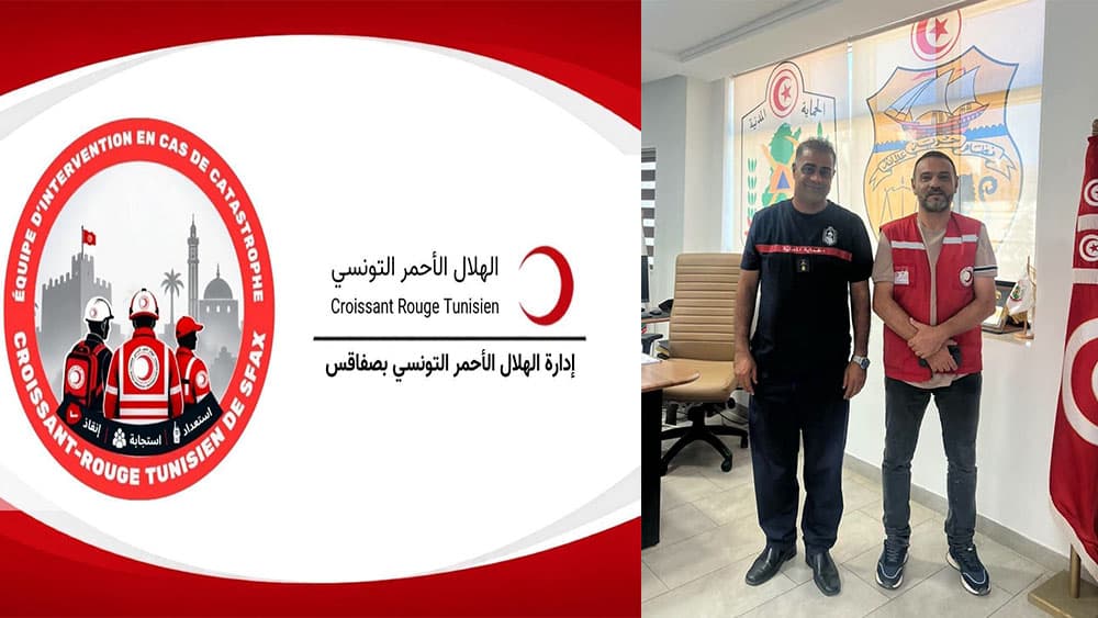 الهلال الأحمر بصفاقس يجهز للتدخل في الحالات الاستثنائية