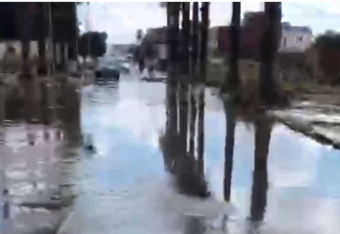 تميم's House: Heavy Rain and Flooding