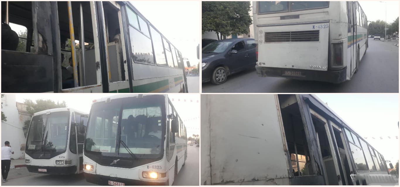 طلاب منوبة يطالبون بتحسين حافلات النقل الجامعي