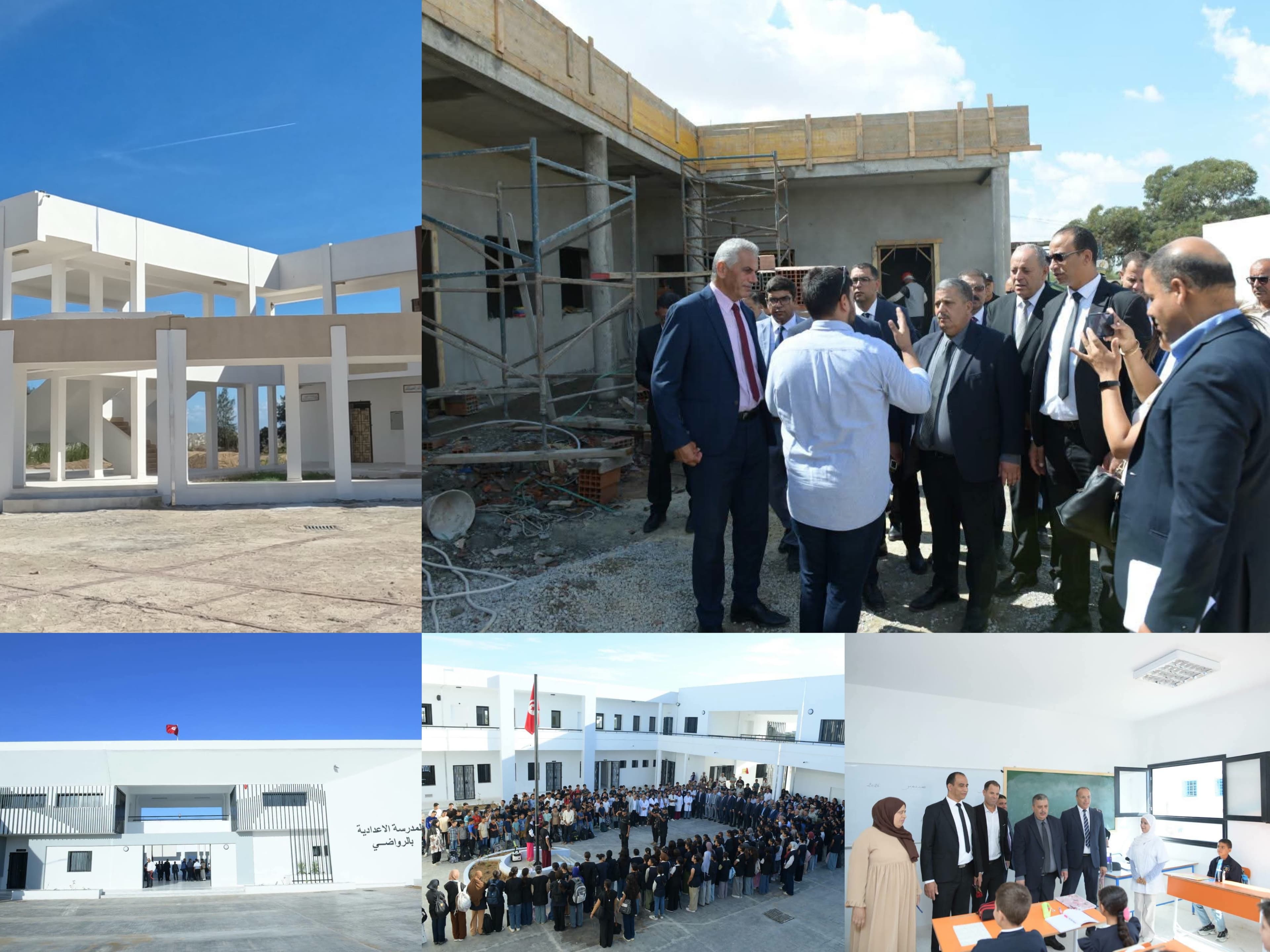 Education Minister's Visit to Mahdia for School Renovation