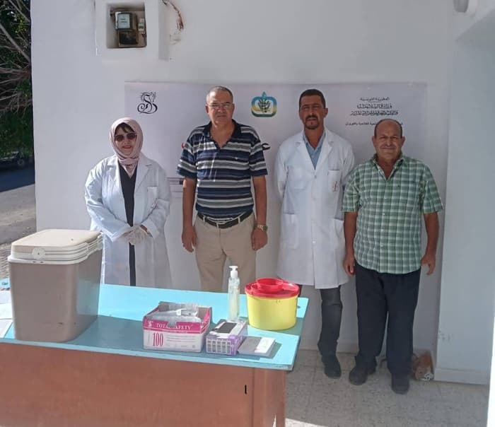 عين جلولة مفتوحة لتلقيح الحيوانات