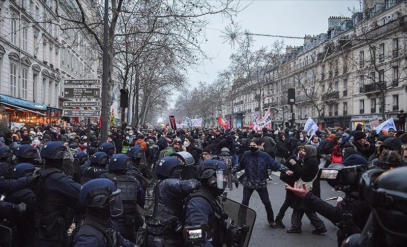 France gears up for protests Macron urges calm