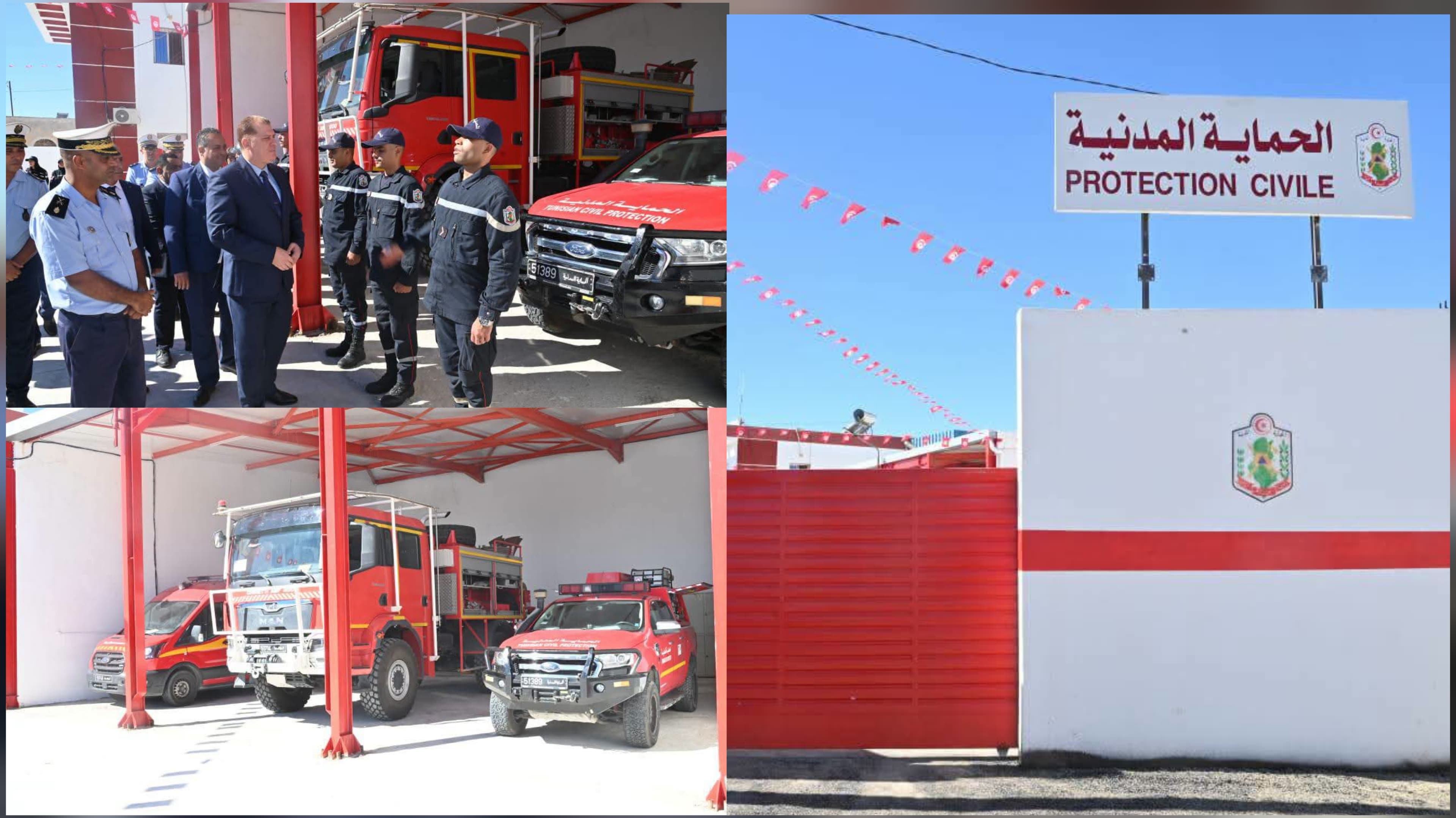 Sfax inaugurates Civil Protection team
