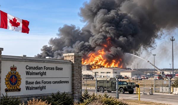 Canada Military Base Explosion Causing Casualties