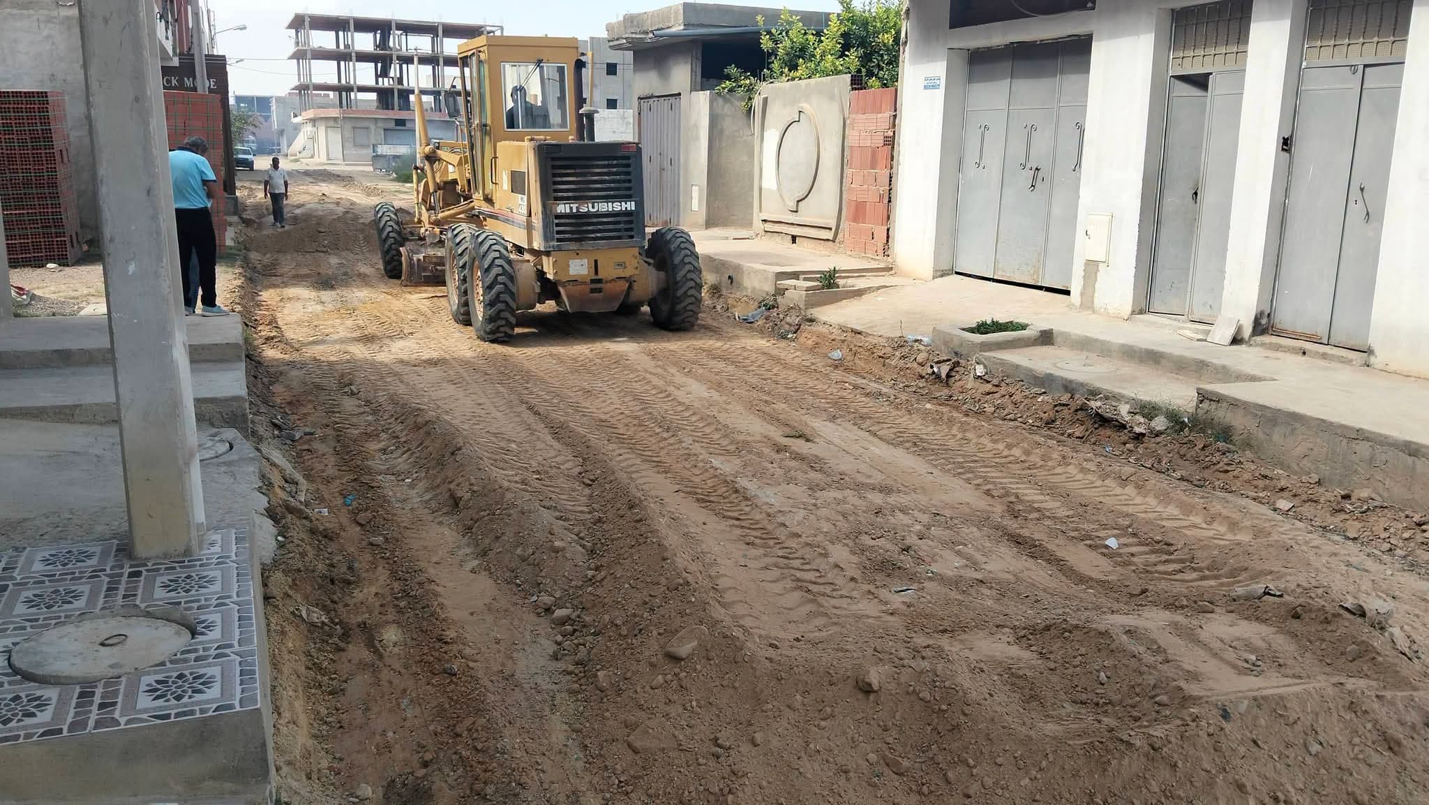 Bouhajla paving projects begin