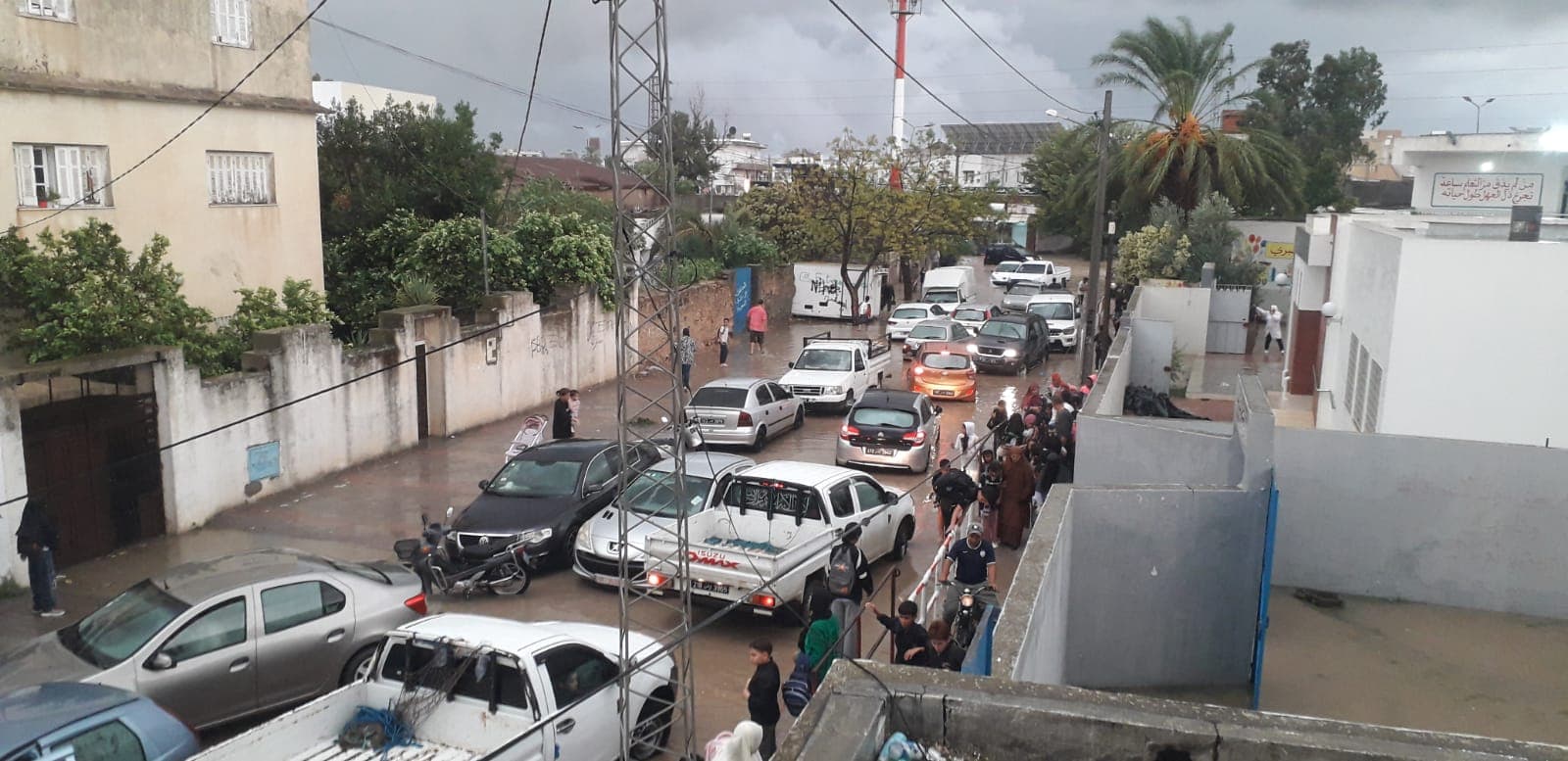 Tebourba and Manouba face heavy rains and cooling