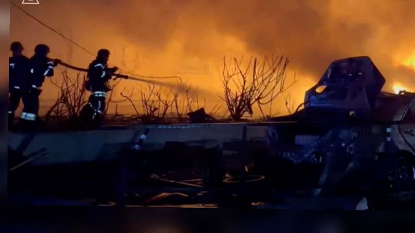 Russia strikes cargo ship and power plant in Ukraine