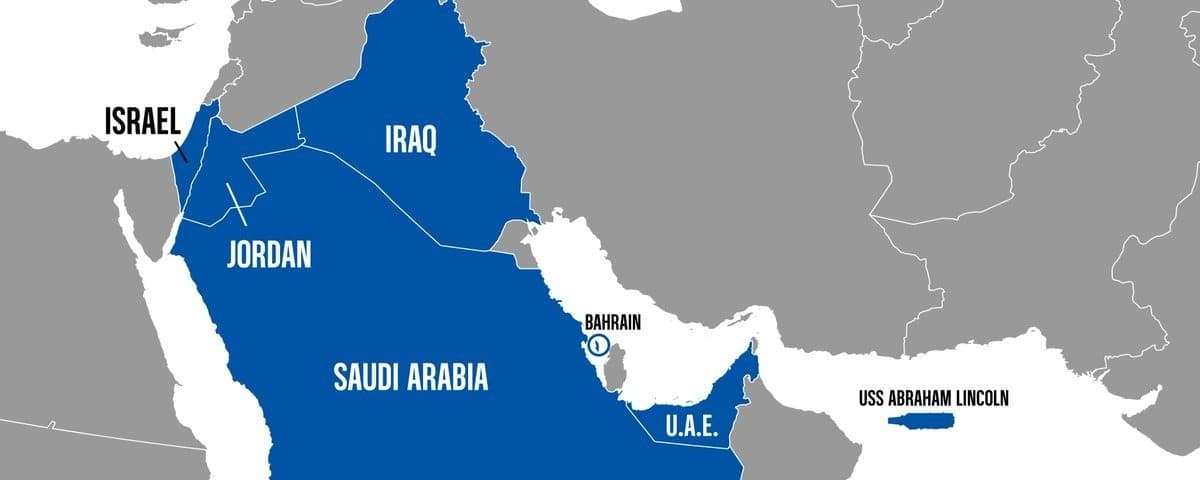 US Central Command removes West Bank and Gaza map