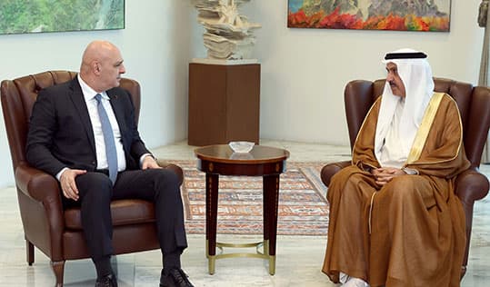 Marshal Aoun to meet UAE official
