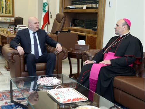 President Meets Papal Nuncio on Recent Visits