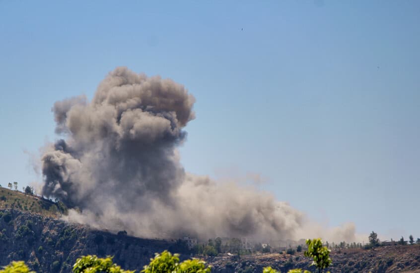 Israeli air raids strike Al-Taher area