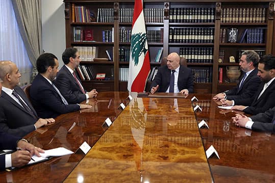 President Aoun and Change MPs discuss domestic issues