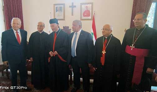 Al-Diman hosts delegation for Church project