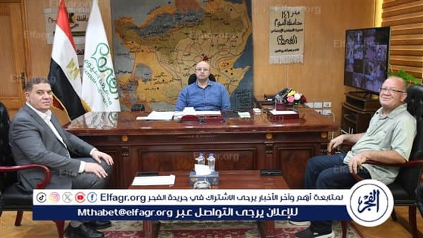محافظ الفيوم يتابع تجهيز معرض أثاث دمياط