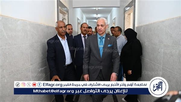 رئيس جامعة أسيوط يتابع تطوير مبنى س للطلاب