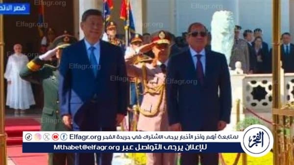 السيسي يثمن دعم الصين لحقوق الفلسطينيين