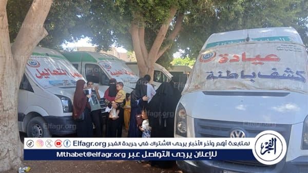 تسوية المطبات في ساحل سليم وقوافل طبية بنجع سبع