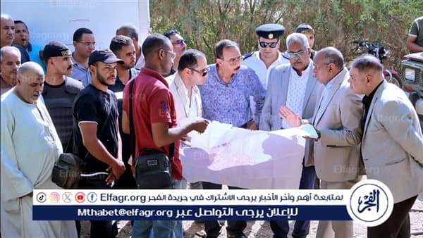 محافظ سوهاج يتفقد مشروع وحدة ضغط الغاز بساقلتة