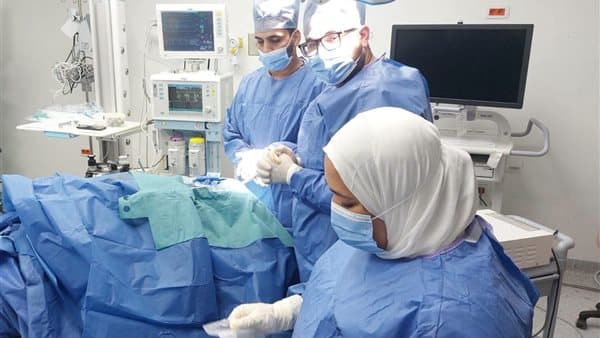 إنقاذ مريض من نزيف بالمخ في طوخ المركزي