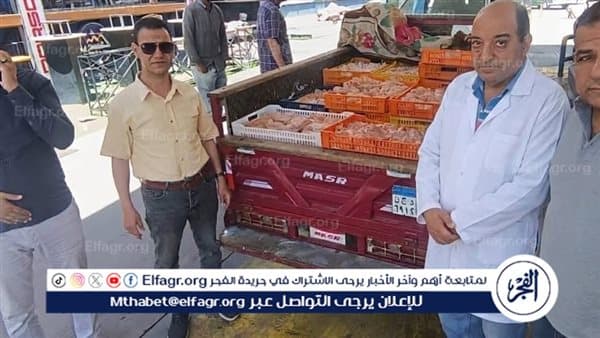 ضبط 6886 كجم من لحوم غير صالحة