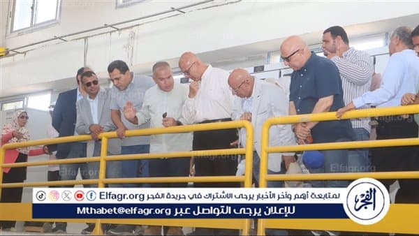 نائب وزيرة الإسكان يزور محطة العزب الجديدة