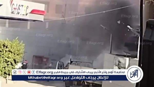 الحماية المدنية تسيطر على حريق في سيارة تاكسي بالفيوم