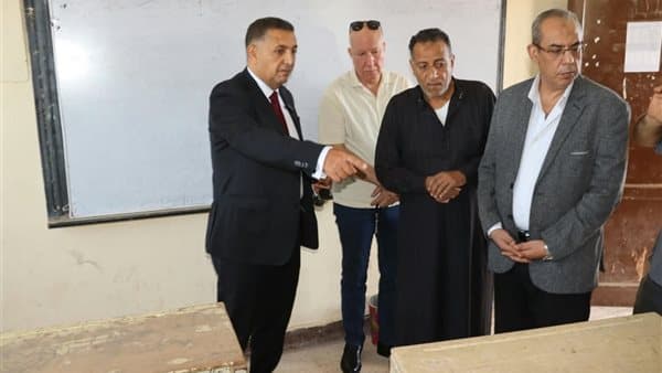 محافظ القليوبية يخصم من مدير مدرسة برقطا لعدم جاهزيتها