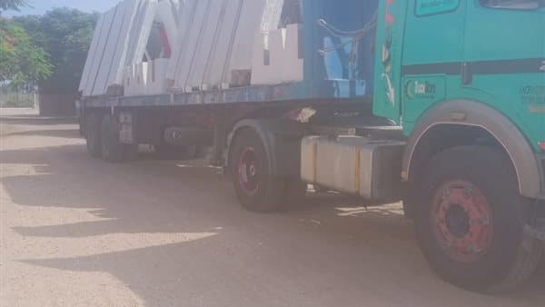 وصول سور مدرسة برقطا بعد 40 عامًا