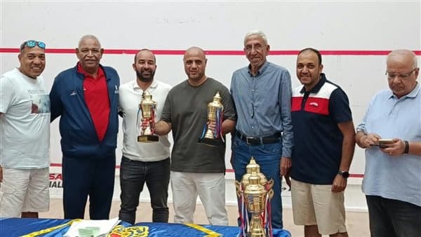 فريق وزارة الشباب يحصد برونزية الاسكواش