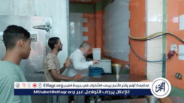 منع تصنيع آيس كريم مخالف في المنيا