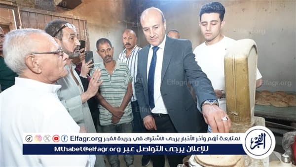 محافظ أسيوط يتفقد مخابز بني مر