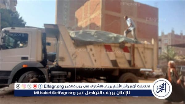 أسيوط ترفع 120 طن مخلفات وتطوير طرق أبنوب
