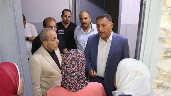 محافظ القليوبية يزور مقر التأمين الصحي بشبين