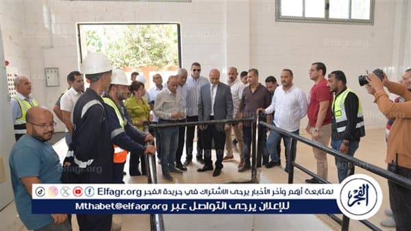 محافظ أسيوط يراجع مشاريع الصرف الصحي في أولاد إبراهيم