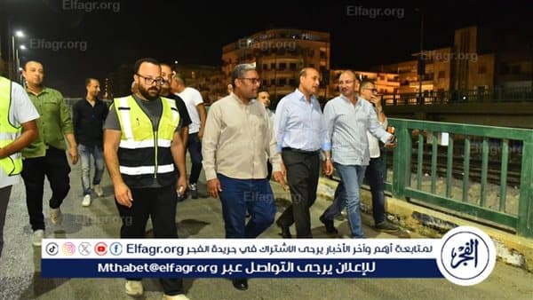 محافظ أسيوط يتابع تحسين كباري المدينة