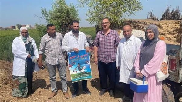 الزراعة تقدم 5.7 مليون جرعة ضد الحمى