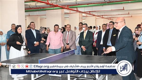 النعماني يشارك طلاب سوهاج في أنشطة رياضية