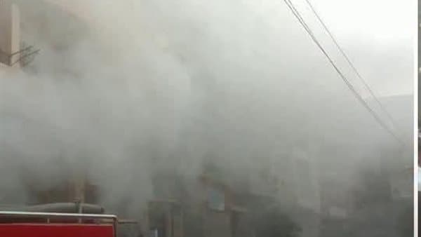 إخماد حريق في منزل بشبين القناطر