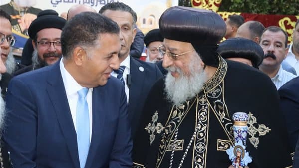 القليوبية تستقبل البابا تواضروس