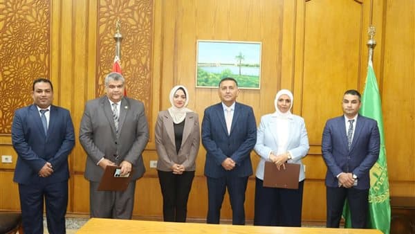 محافظ القليوبية يوقع بروتوكول مع مستقبل مصر
