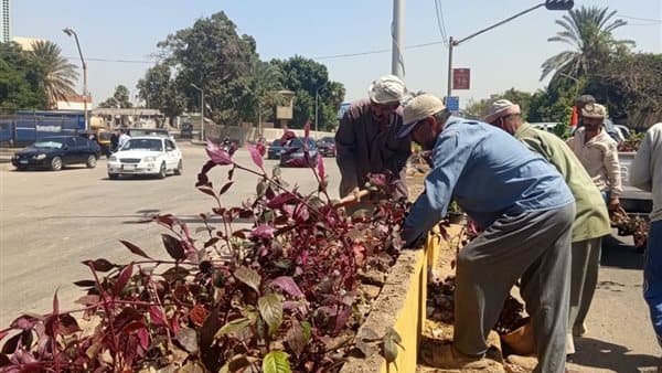 الجيزة تستكمل تحسين الشوارع