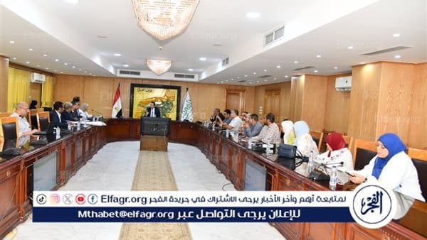 نائب محافظ الفيوم يراجع مشروع تحديث المخطط الاستراتيجي