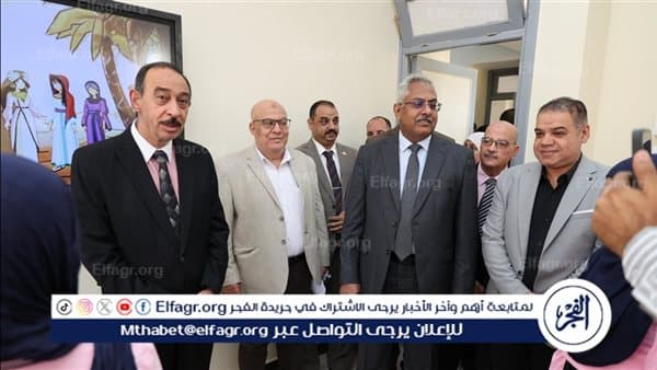 محافظ سوهاج يفتتح مدرسة العلوم