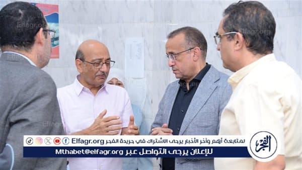 عميد طب أسيوط يزور مستشفى الصحة النسائية والأطفال