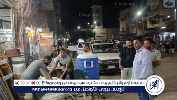 حملات لرفع الإشغالات في المنيا
