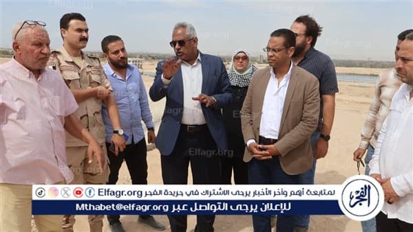 نائب محافظ سوهاج يتفقد محطتي الصرف الصحي