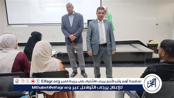 رئيس جامعة أسيوط الجديدة يراجع سير التعليم