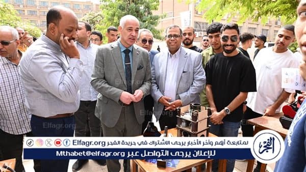 رئيس جامعة أسيوط يفتتح اليوم الرياضي بالهندسة