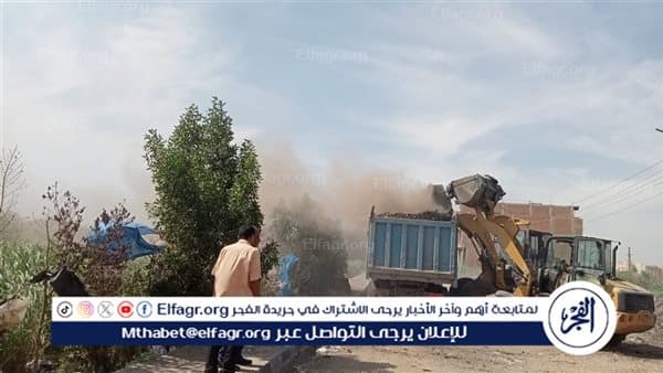 محافظ أسيوط يحسن نظافة ديروط