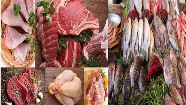 أسعار اللحوم والدواجن والأسماك اليوم